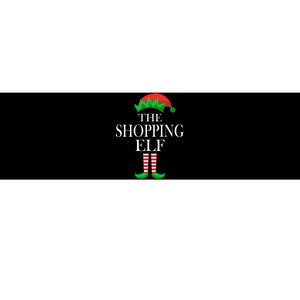 The Shopping Elf Family Matching Christmas Bumper Sticker