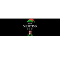 The Shopping Elf Family Matching Christmas Bumper Sticker