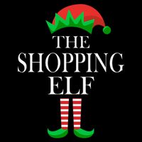The Shopping Elf Family Matching Christmas Flatbill Hat