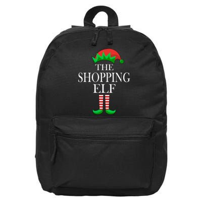 The Shopping Elf Family Matching Christmas 16 in Basic Backpack