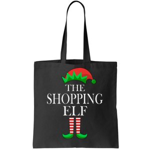 The Shopping Elf Family Matching Christmas Tote Bag