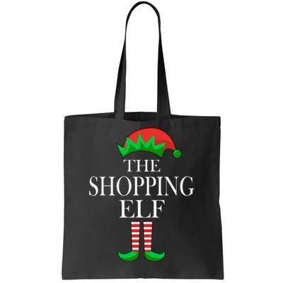 The Shopping Elf Family Matching Christmas Tote Bag