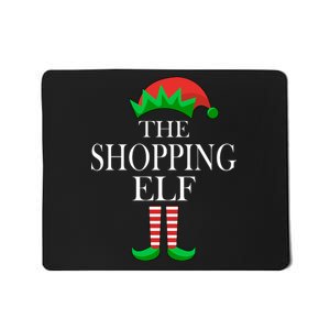 The Shopping Elf Family Matching Christmas Mousepad