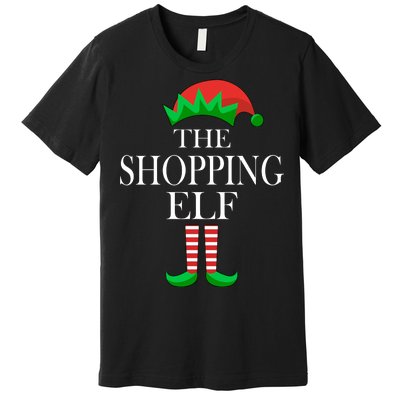 The Shopping Elf Family Matching Christmas Premium T-Shirt