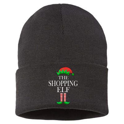 The Shopping Elf Family Matching Christmas Sustainable Knit Beanie