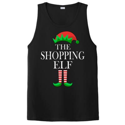 The Shopping Elf Family Matching Christmas PosiCharge Competitor Tank