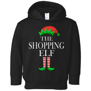 The Shopping Elf Family Matching Christmas Toddler Hoodie