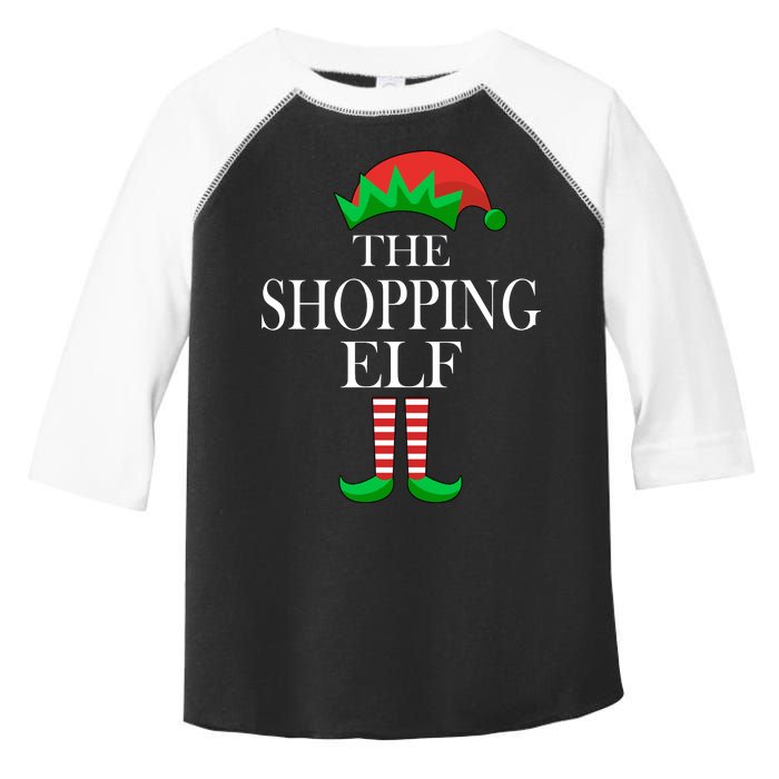 The Shopping Elf Family Matching Christmas Toddler Fine Jersey T-Shirt