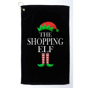 The Shopping Elf Family Matching Christmas Platinum Collection Golf Towel