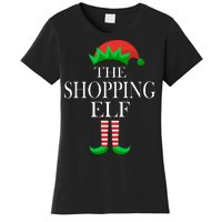 The Shopping Elf Family Matching Christmas Women's T-Shirt