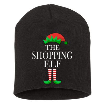 The Shopping Elf Family Matching Christmas Short Acrylic Beanie