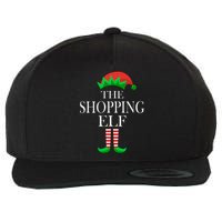 The Shopping Elf Family Matching Christmas Wool Snapback Cap