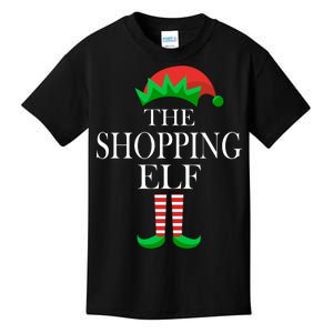 The Shopping Elf Family Matching Christmas Kids T-Shirt