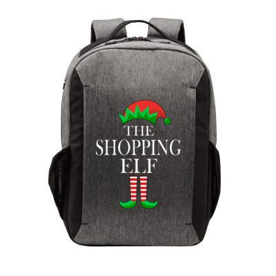 The Shopping Elf Family Matching Christmas Vector Backpack