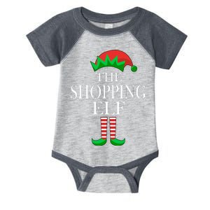 The Shopping Elf Family Matching Christmas Infant Baby Jersey Bodysuit