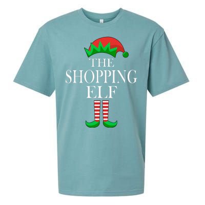 The Shopping Elf Family Matching Christmas Sueded Cloud Jersey T-Shirt