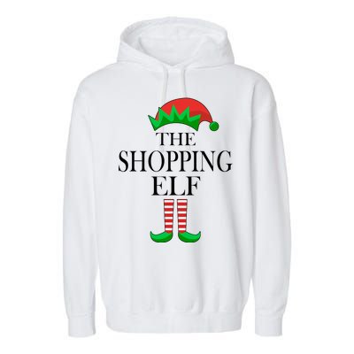 The Shopping Elf Family Matching Christmas Garment-Dyed Fleece Hoodie