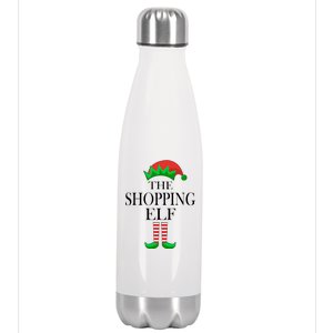 The Shopping Elf Family Matching Christmas Stainless Steel Insulated Water Bottle