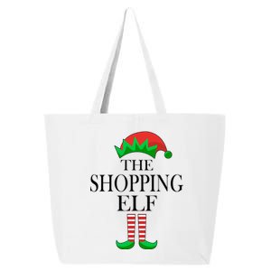 The Shopping Elf Family Matching Christmas 25L Jumbo Tote