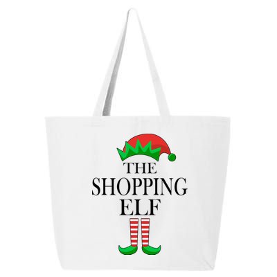 The Shopping Elf Family Matching Christmas 25L Jumbo Tote