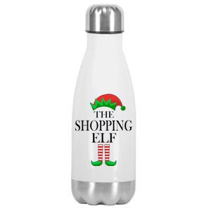 The Shopping Elf Family Matching Christmas Stainless Steel Insulated Water Bottle