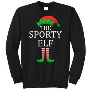 The Sporty Elf Family Matching Christmas Sweatshirt