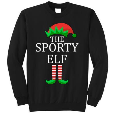 The Sporty Elf Family Matching Christmas Sweatshirt