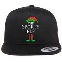 The Sporty Elf Family Matching Christmas Flatbill Hat