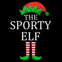 The Sporty Elf Family Matching Christmas Flatbill Hat
