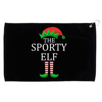 The Sporty Elf Family Matching Christmas Grommeted Golf Towel