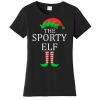 The Sporty Elf Family Matching Christmas Women's T-Shirt