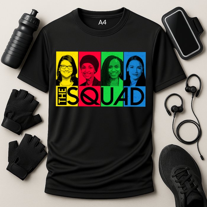 The Squad AOC Ilhan Omar Tlaib Pressley Performance Shirt
