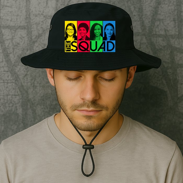 The Squad AOC Ilhan Omar Tlaib Pressley Bucket Hat