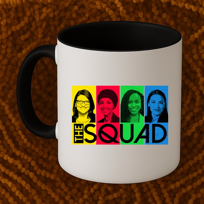 The Squad AOC Ilhan Omar Tlaib Pressley Mug