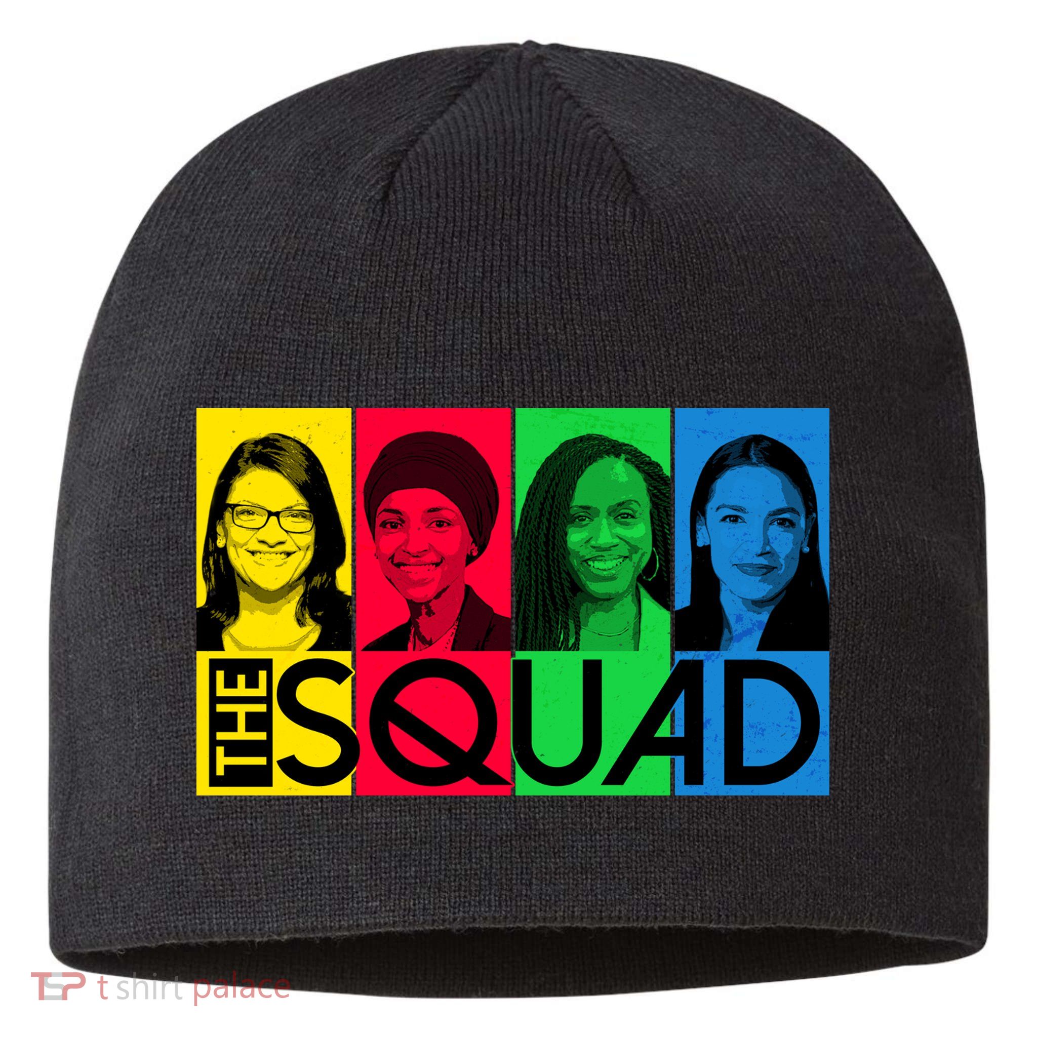 The Squad AOC Ilhan Omar Tlaib Pressley Sustainable Beanie