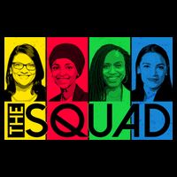 The Squad AOC Ilhan Omar Tlaib Pressley 16 in Basic Backpack