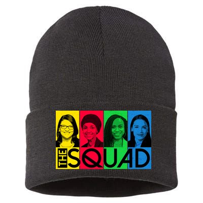 The Squad AOC Ilhan Omar Tlaib Pressley Sustainable Knit Beanie
