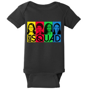 The Squad AOC Ilhan Omar Tlaib Pressley Baby Bodysuit