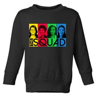 The Squad AOC Ilhan Omar Tlaib Pressley Toddler Sweatshirt