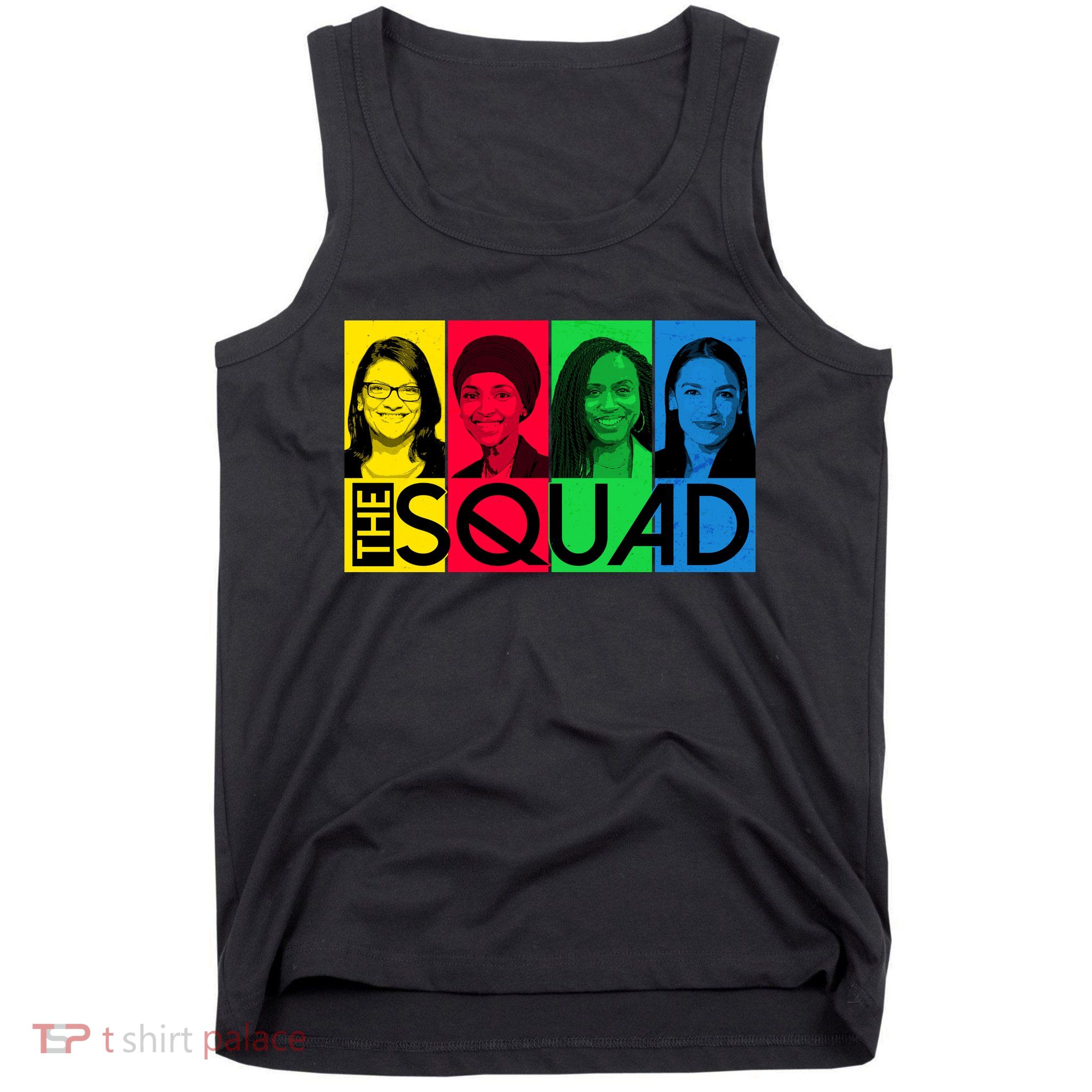 The Squad AOC Ilhan Omar Tlaib Pressley Tank Top