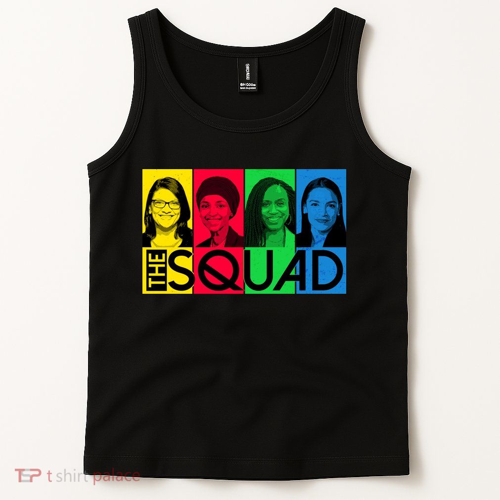 The Squad AOC Ilhan Omar Tlaib Pressley Tank Top