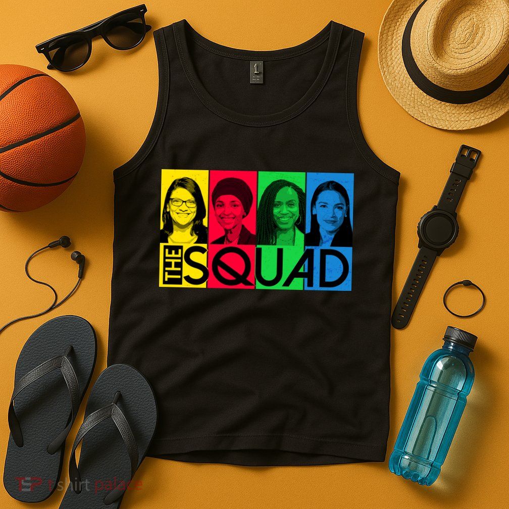 The Squad AOC Ilhan Omar Tlaib Pressley Tank Top