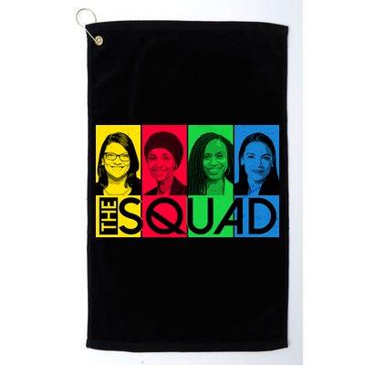 The Squad AOC Ilhan Omar Tlaib Pressley Golf Towel