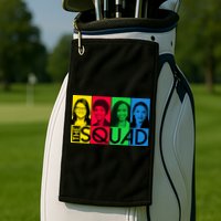The Squad AOC Ilhan Omar Tlaib Pressley Golf Towel