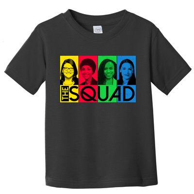 The Squad AOC Ilhan Omar Tlaib Pressley Toddler T-Shirt