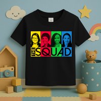 The Squad AOC Ilhan Omar Tlaib Pressley Toddler T-Shirt