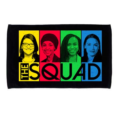 The Squad AOC Ilhan Omar Tlaib Pressley Microfiber Hand Towel