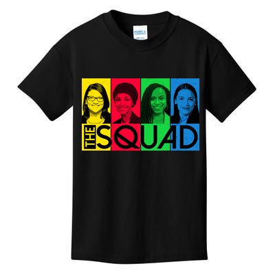 The Squad AOC Ilhan Omar Tlaib Pressley Kids T-Shirt