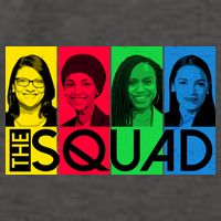 The Squad AOC Ilhan Omar Tlaib Pressley Vector Backpack