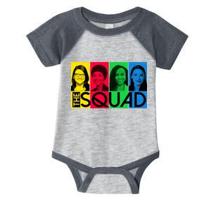 The Squad AOC Ilhan Omar Tlaib Pressley Infant Baby Jersey Bodysuit